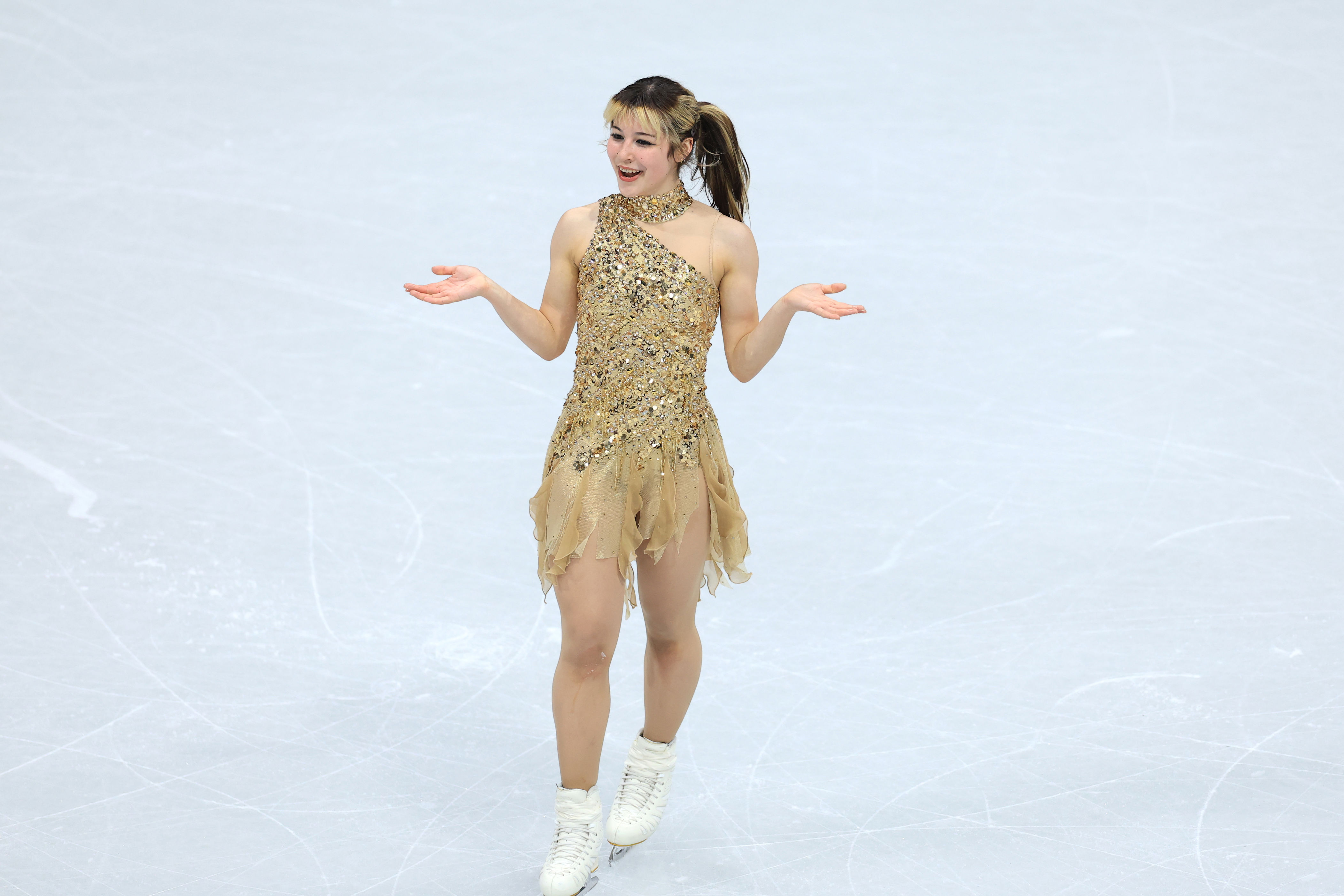 Women's figure skating final: Alysa Liu's unbelievable skate ends US