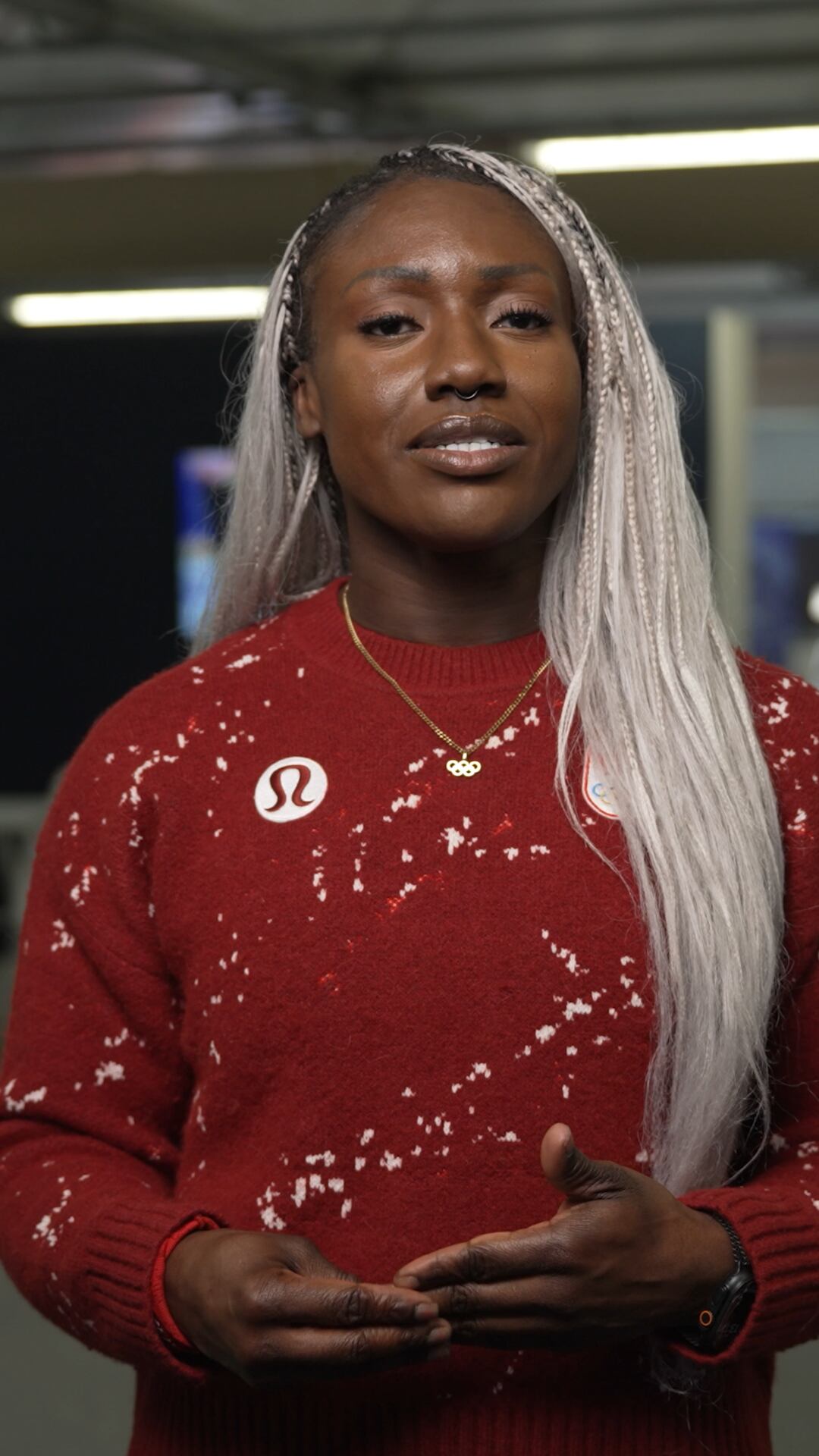 Cortina's 'go with the flow' vibe is really working for Cynthia Appiah