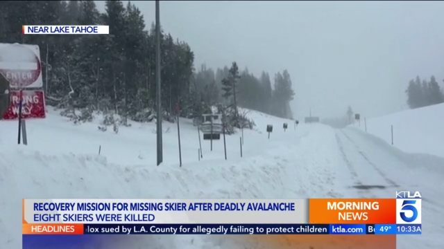 Deadly Tahoe avalanche victims mourned as search pauses<br><br>