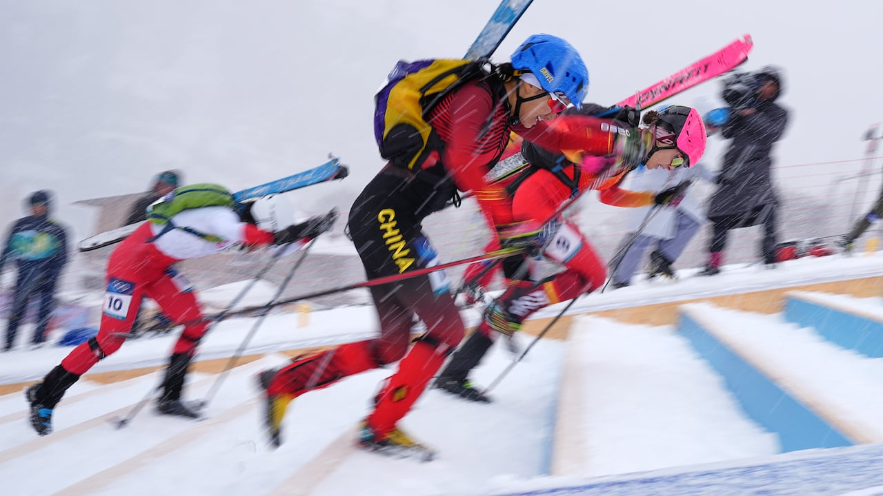 Skimo makes its Olympic debut and it looks insanely hard