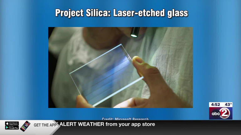 Microsoft introduces new method of storing data in glass