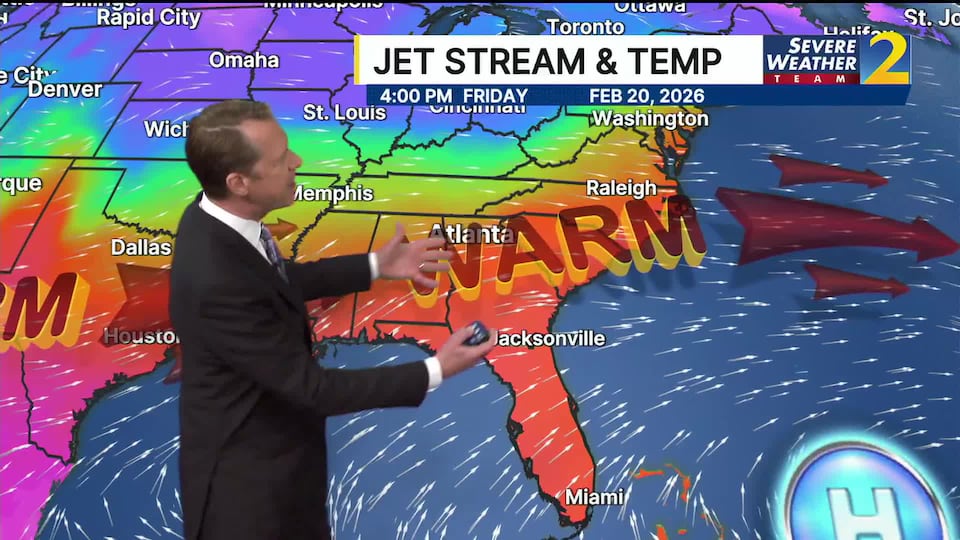 Chance for strong, severe storms this weekend