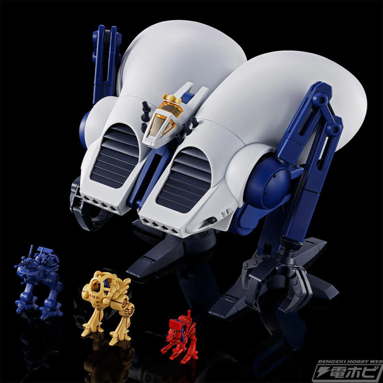 戦闘メカ ザブングル』ウォーカーマシン“ドラン・タイプ”が完全新規