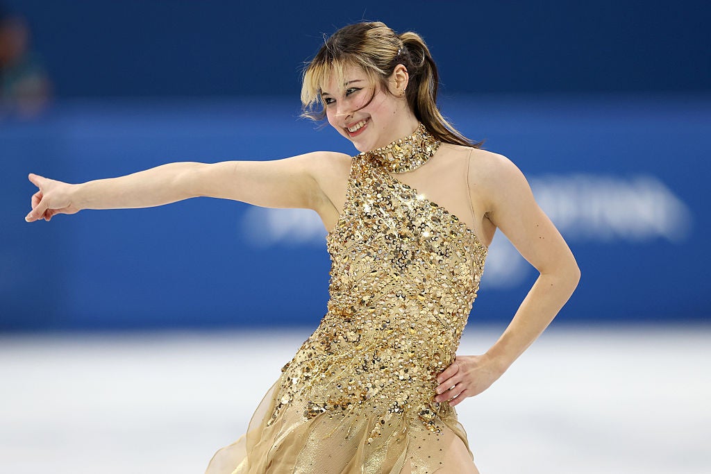 Liu wins women’s figure skating gold to cap glittering comeback story