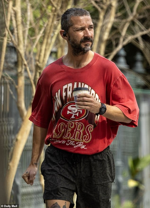 Shia LaBeouf cuts a lonely figure in New Orleans as he resurfaces after ...