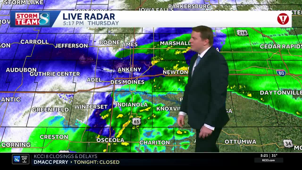 Iowa weather: Winter storm warnings issued with heavy snow expected tonight