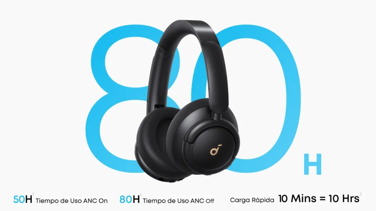 Soundcore Life Q30 con más de 40% de descuento: Hasta 70 horas de ...