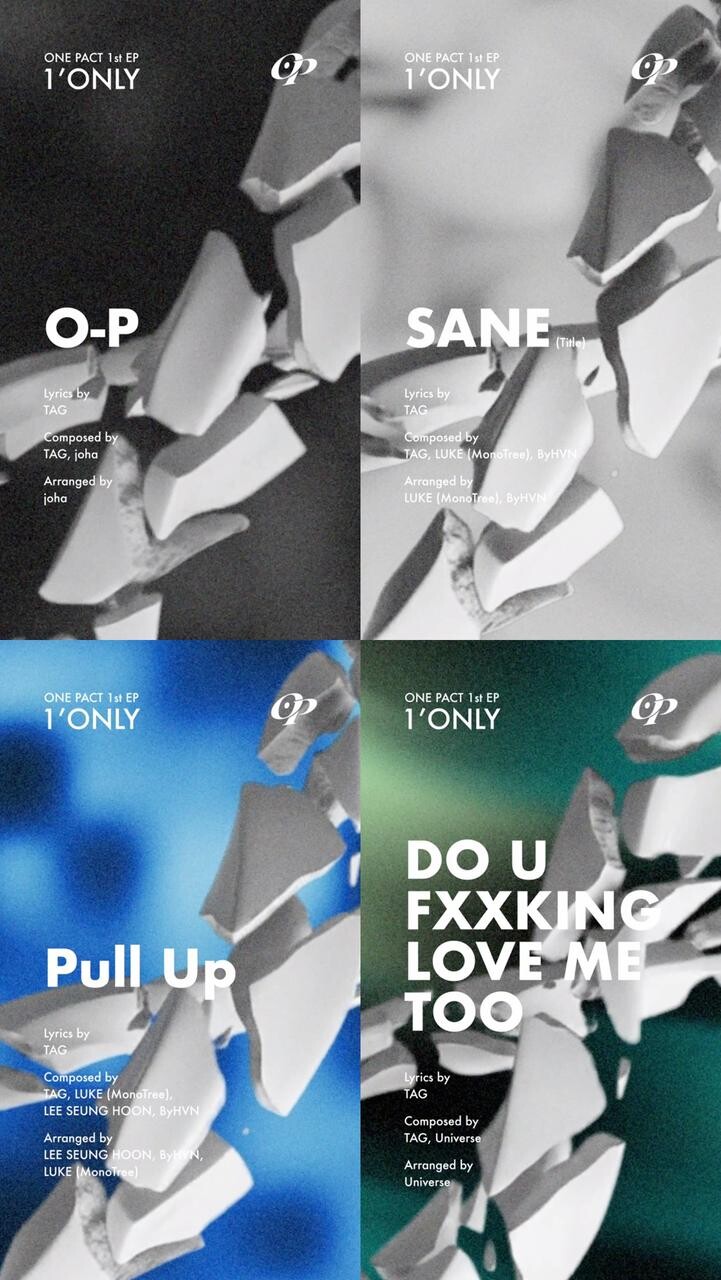 원팩트, “SANE”로 전면에 내세운 첫 EP '1'ONLY' 컴백