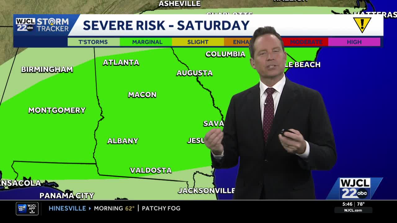 Tracking a big temperature swing & thunderstorms in the weekend ...