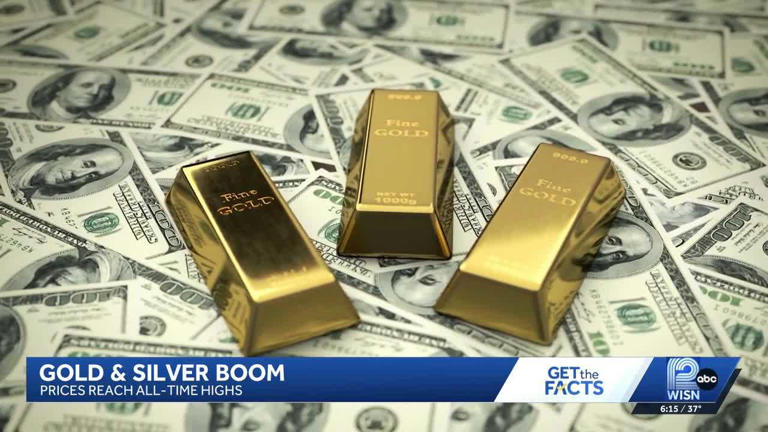 Gold and silver prices soar, sparking renewed interest in precious metals