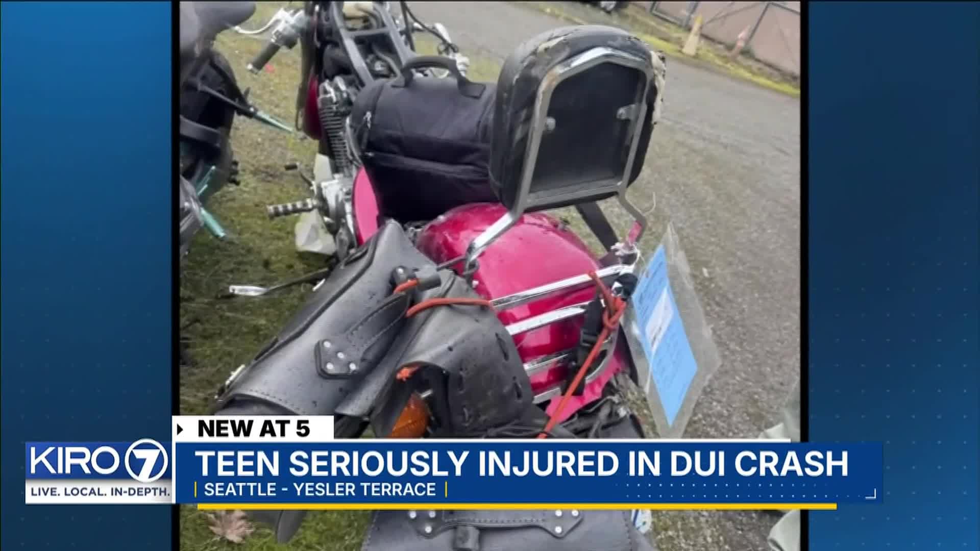 Teen hospitalized for months after suspected drunk driver crash in Olympia