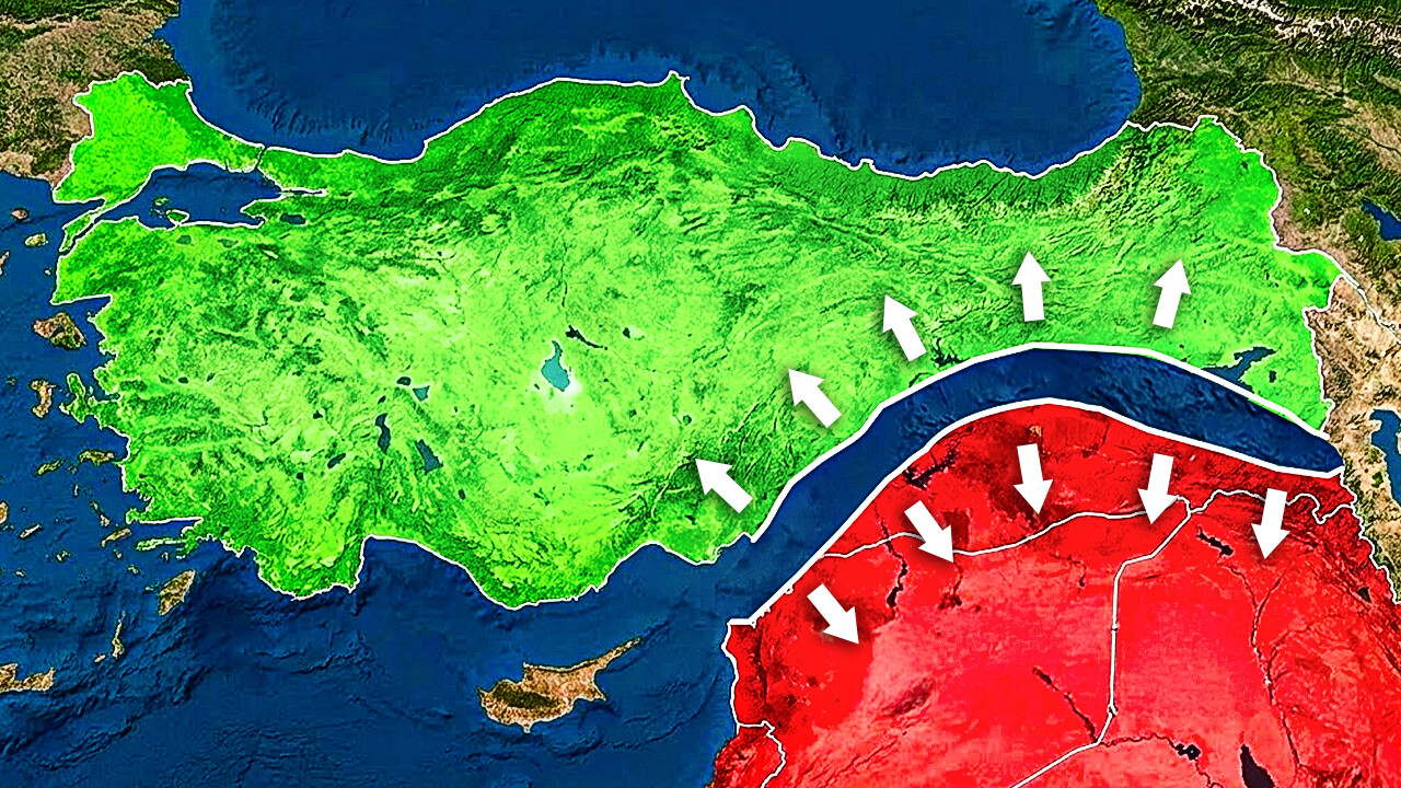 Turkey's tectonic shift: stunning fault lines captured from space