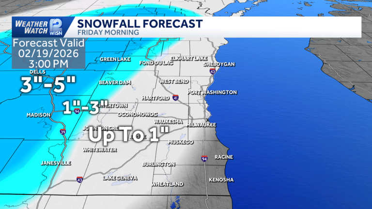Southeast Wisconsin weather whiplash: From 50s to rain and snow