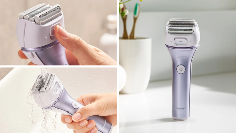 Panasonic's electric shaver delivers a smooth shave for sensitive skin