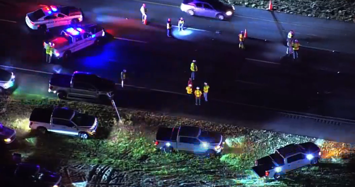 Road depression forms on busy stretch of I-4 in Polk County