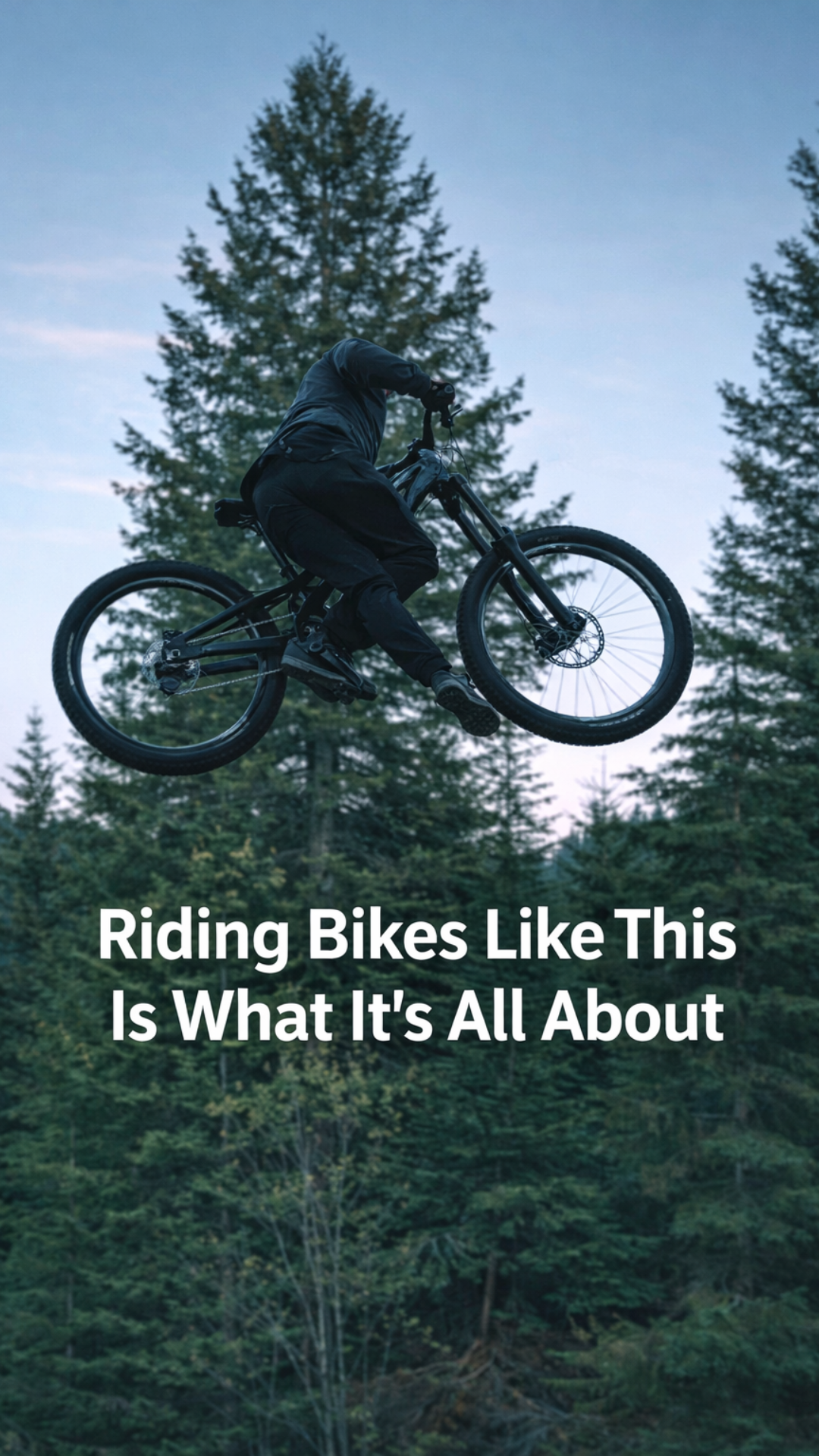 Riding bikes like this is what it’s all about