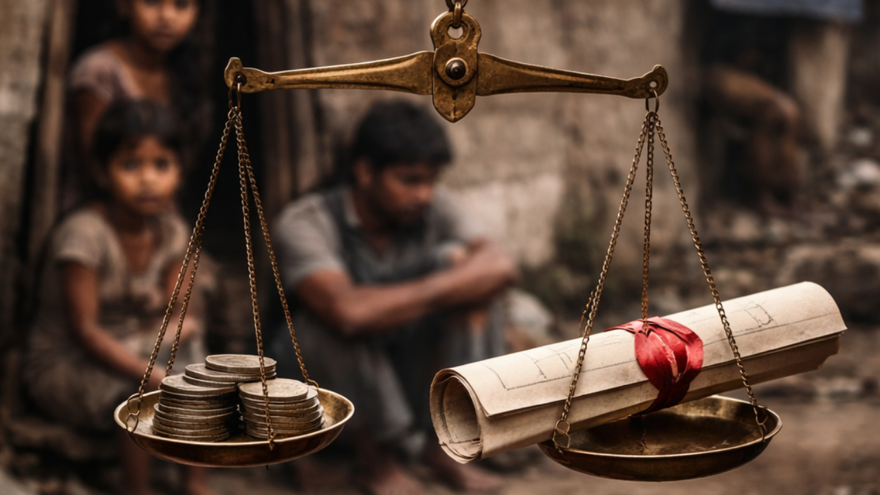 Why rights exist but justice remains out of reach for the poor