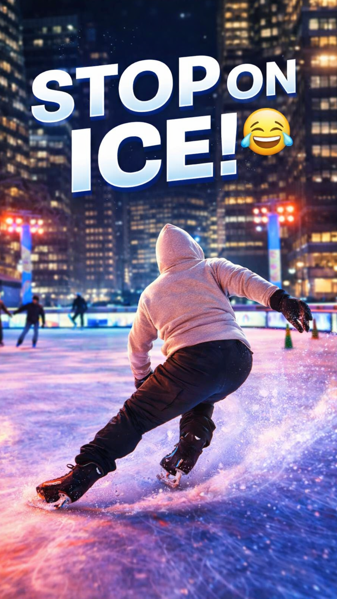 Start with this easy ice stop for perfect control