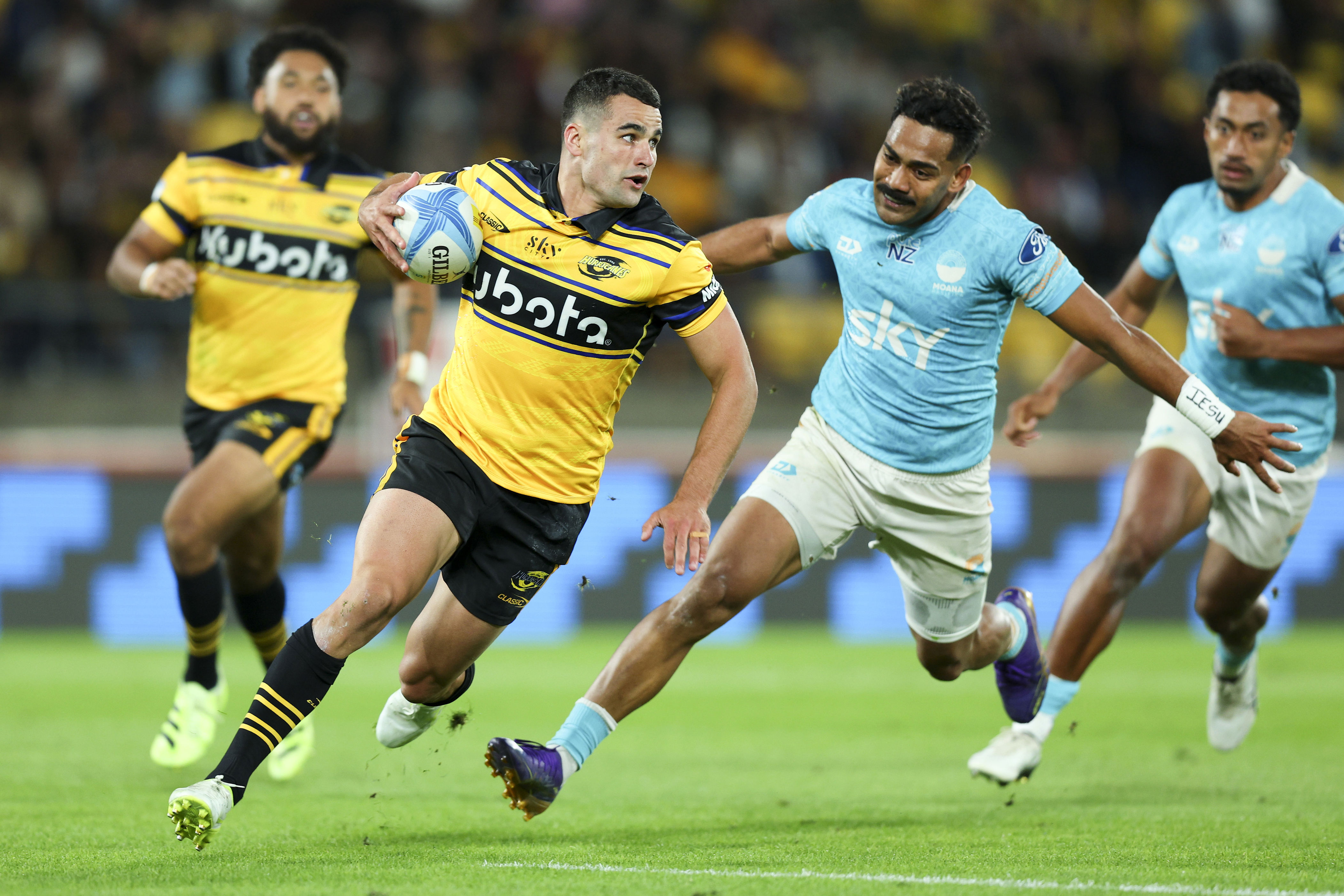 Emphatic win soured as Hurricanes gun stretchered off