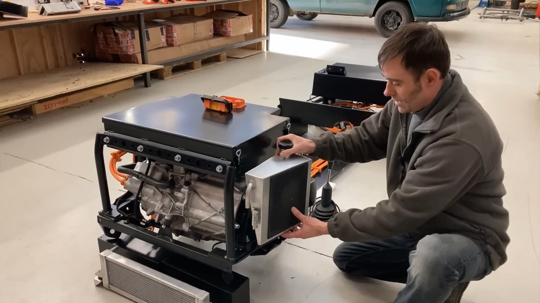 I installed a bolt-in electric kit in a Mini