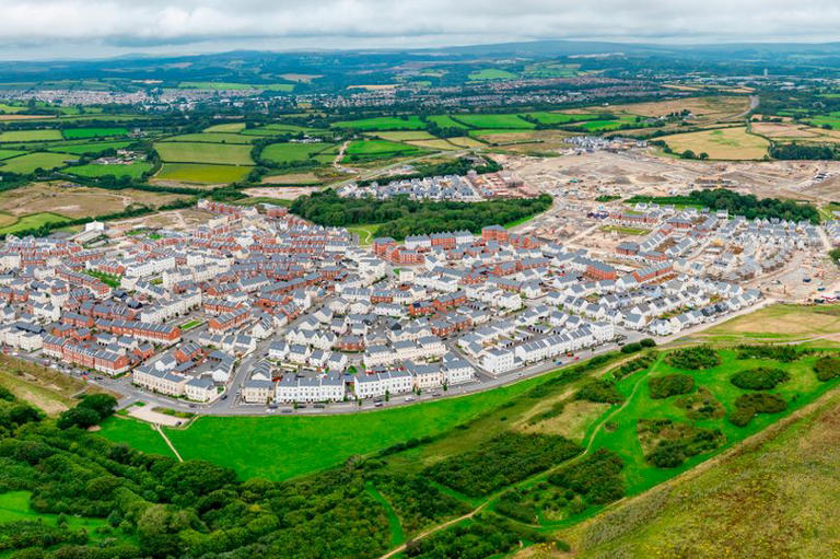 Major milestone for Plymouth's £1bn Sherford new town