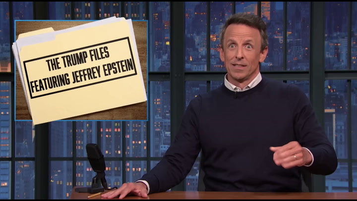 Trump’s late-night foe predicted he’d use aliens to distract from Epstein