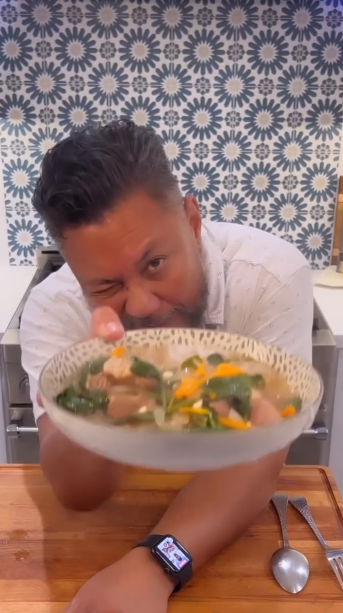 Sinigang is great all year, a comforting Filipino favorite