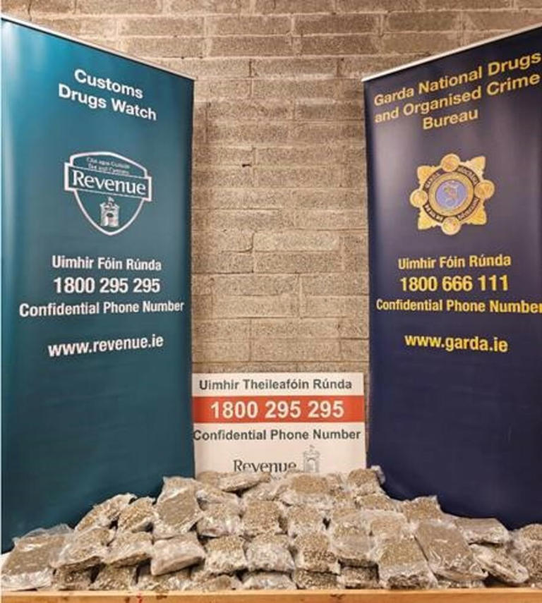 Man (30s) arrested after €730,000 worth of cannabis seized in Dublin