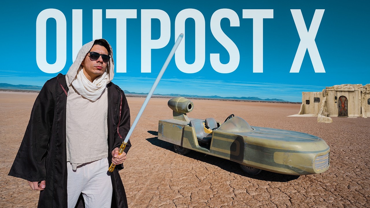 We stayed in the viral Star Wars hotel Outpost X