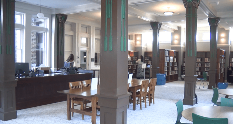 Historic Carnegie Library reopens after long restoration
