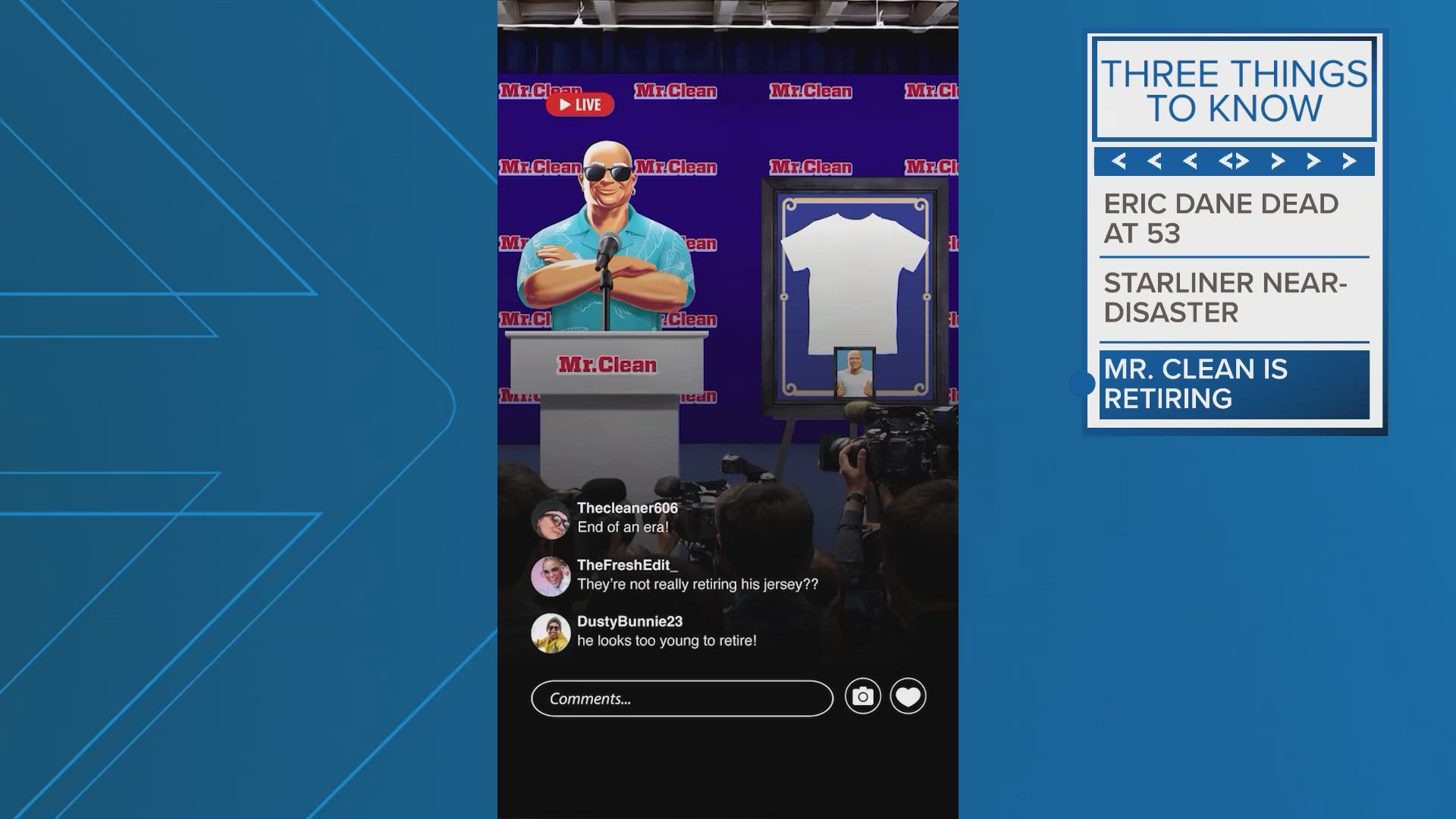 Mr. Clean announces retirement