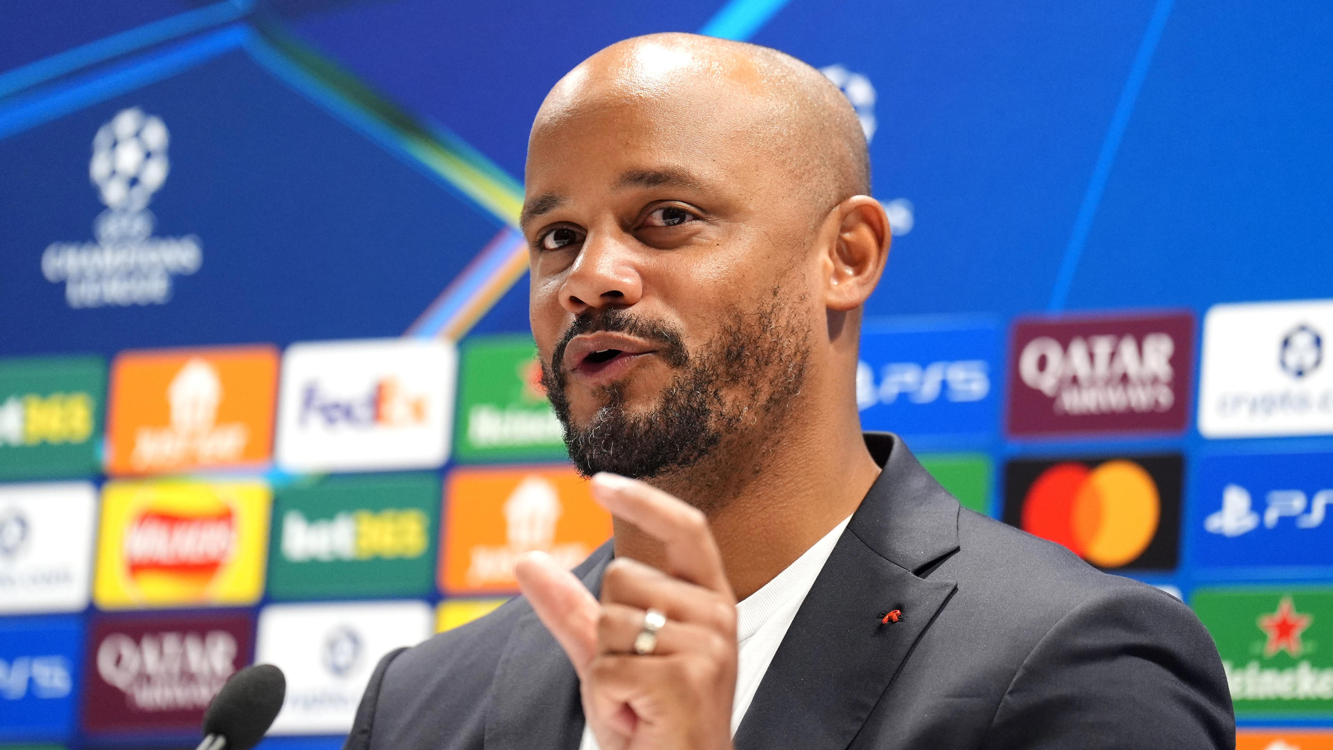 Vincent Kompany monitoring Eintracht Frankfurt under new coach Albert Riera