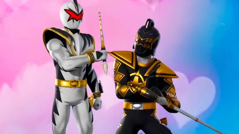 Fortnite releases Power Rangers: Dino Thunder collab