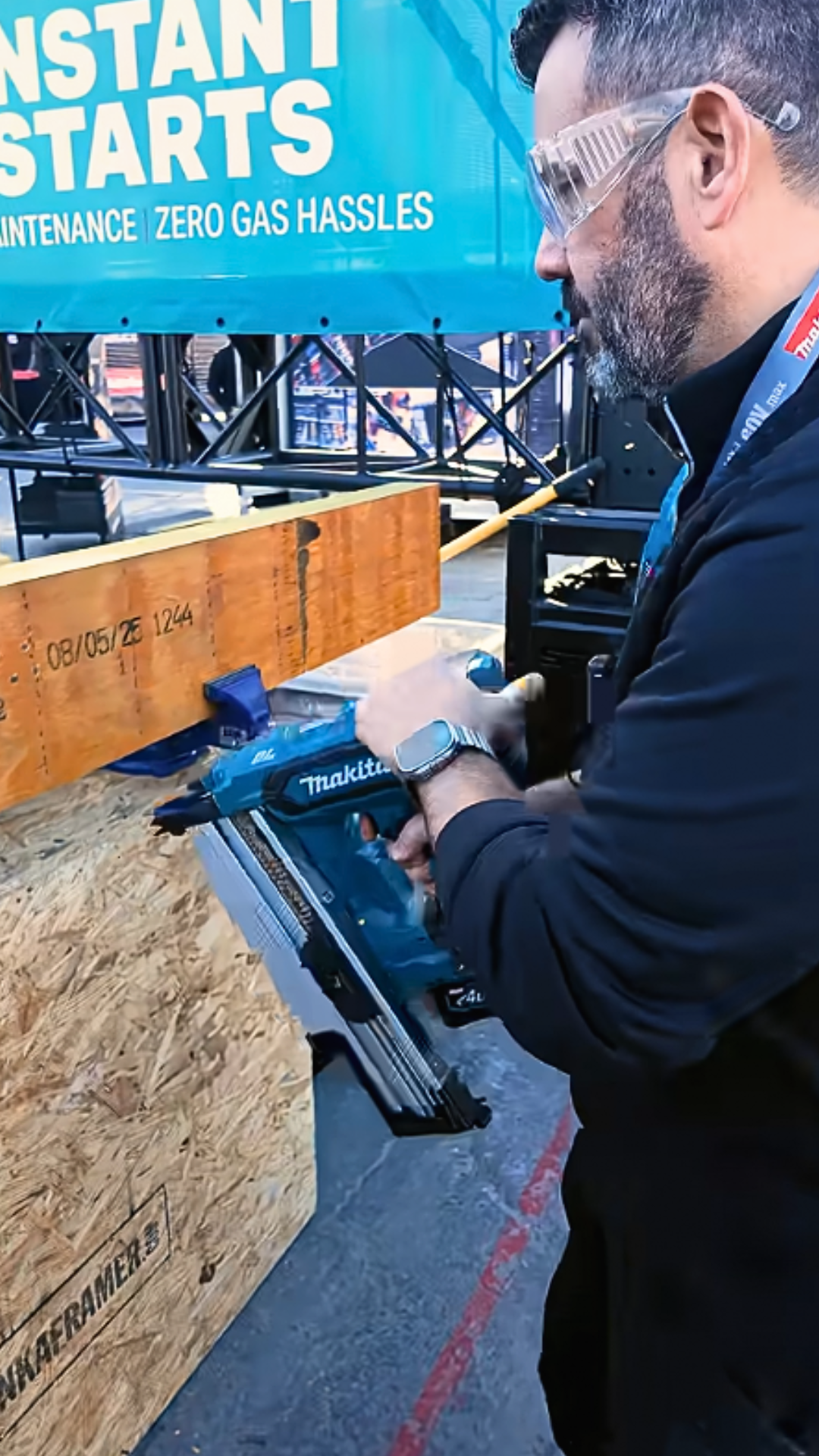 Makita announces new 40V XGT framing nailer
