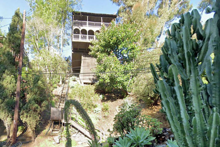 John Lennon made this LA funicular house famous. The real story is weirder.