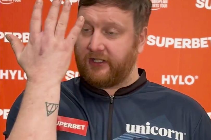 Cameron Menzies has no feeling in his fingers after punching table at ...