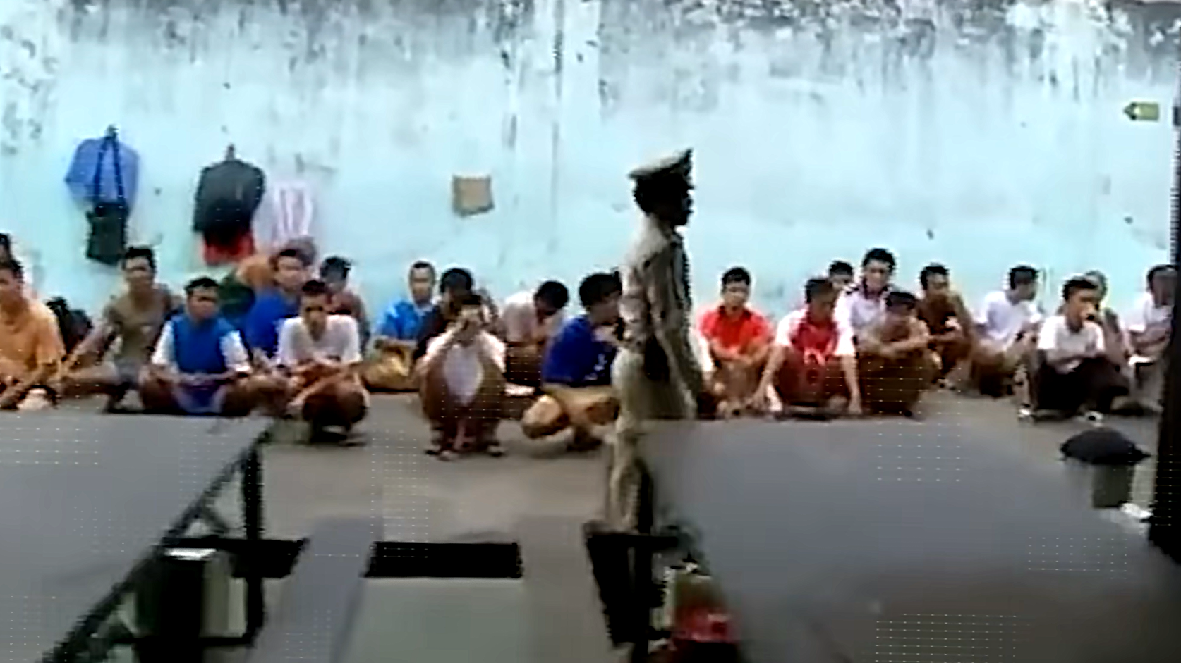What life looks like inside a prison where 100 inmates share one cell