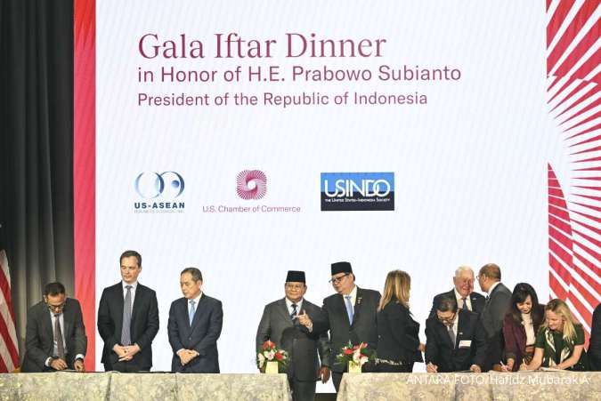 Ilustrasi penandatanganan MoU antara Pertamina dan Halliburton