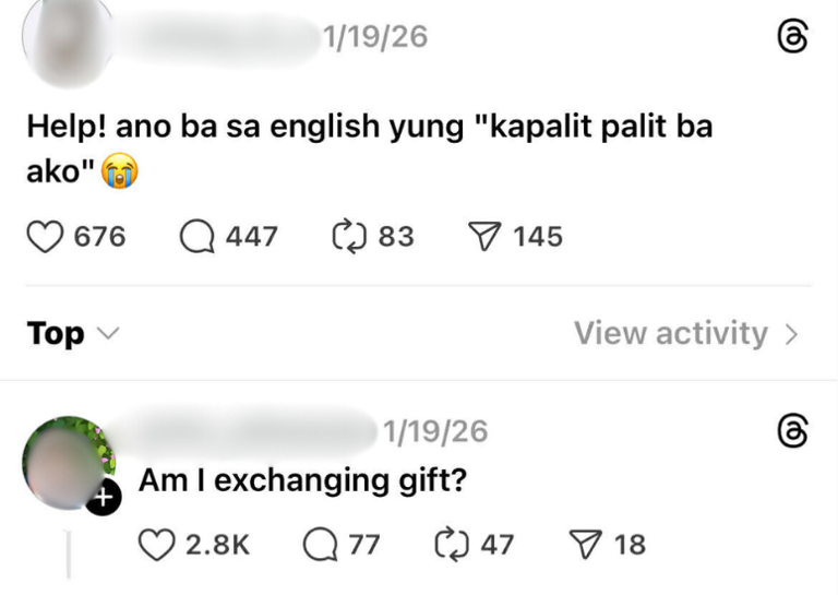 The funniest English translations of Tagalog phrases