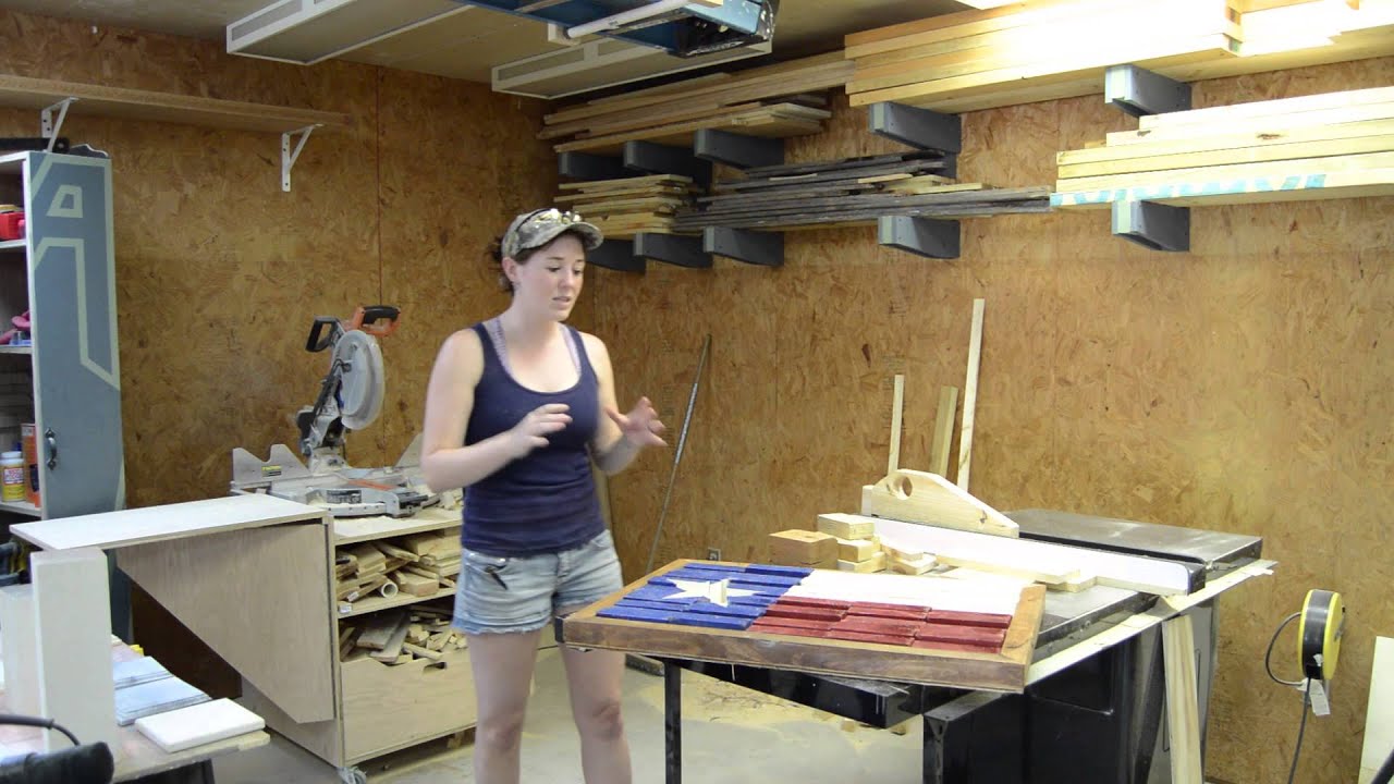 Texas flag build + table saw maintenance tips