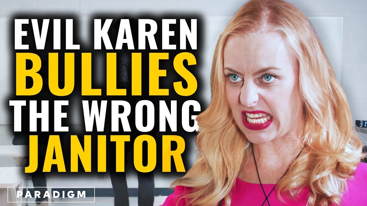 Karen bullies the wrong janitor (sketch)