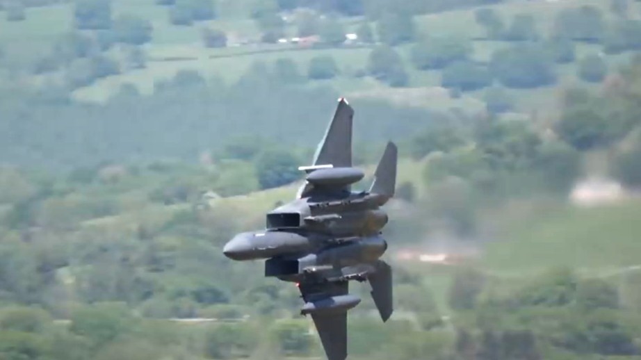 The moment 50,000 pounds of thrust meets the Mach Loop