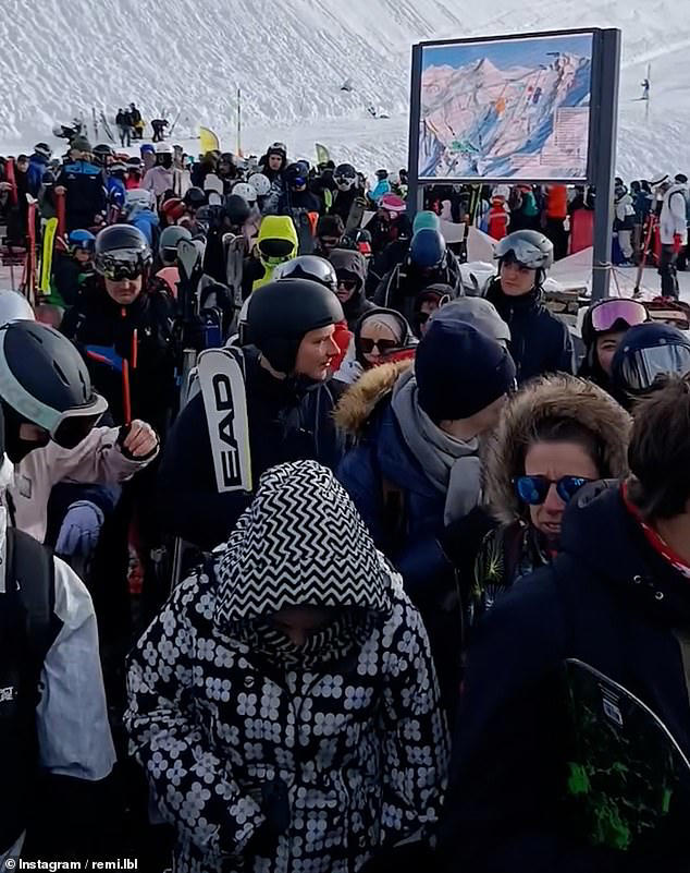 Huge queues form at mountain lift stations as millions descend on ...