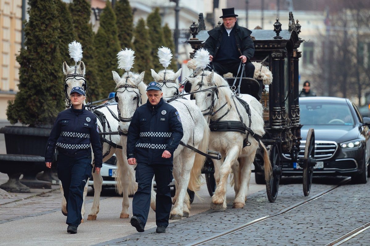 Pogrzeb słowackiego króla Romów.