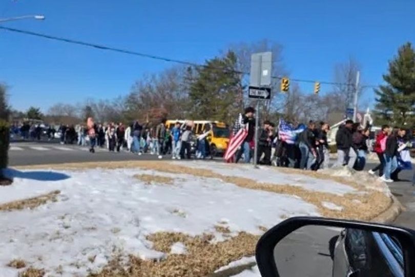 300 school students who ditched class for anti-ICE protest have been ...