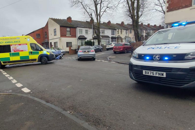 Boys, 15 and 16, arrested after car crash in Smethwick