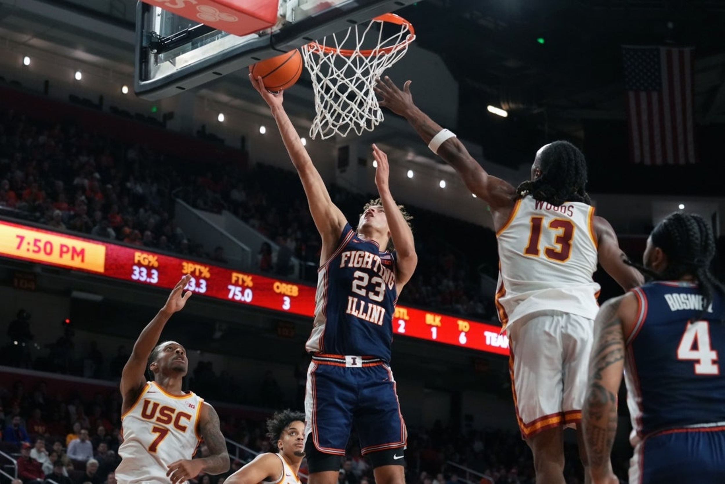 Fresh off rout, No. 10 Illinois keeping guard up vs. UCLA