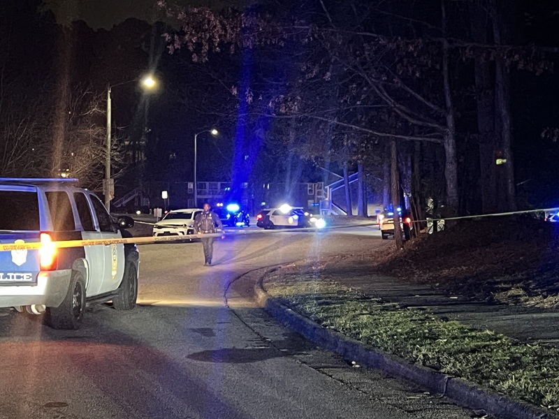 North Carolina murder suspect in custody after shooting at police