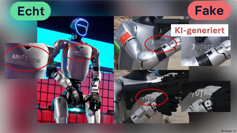 Faktencheck: Sind Chinas Roboter-Soldaten nur KI-Fakes?