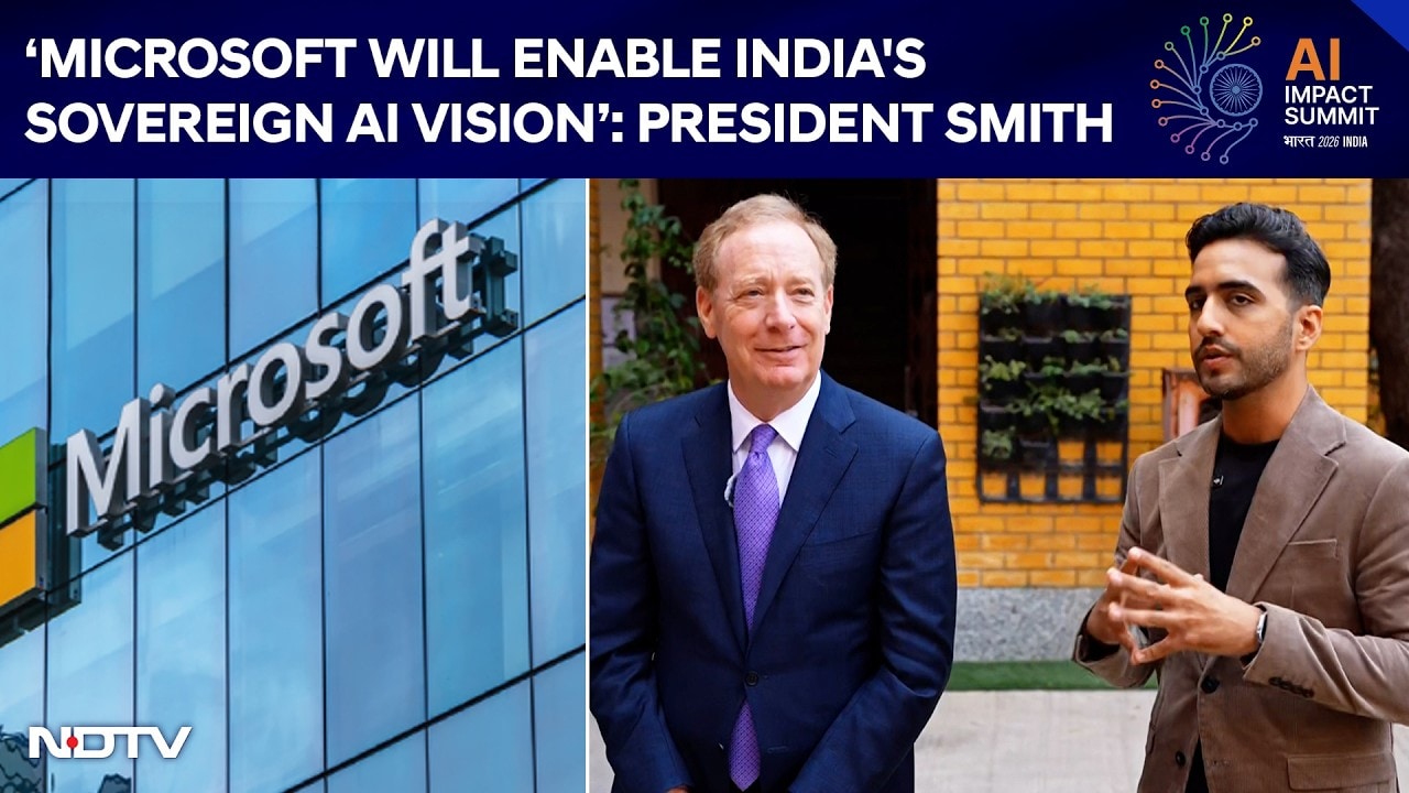 India AI Summit | 'We see ourselves as a partner': Microsoft on India's ...